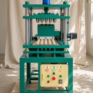 High-Capacity Hydraulic Sambrani Cup Making Machine