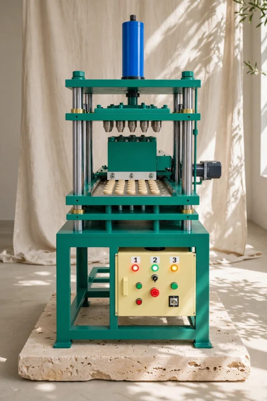 High-Capacity Hydraulic Sambrani Cup Making Machine